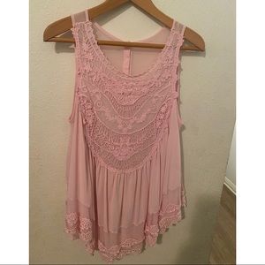 Altar’d State Pink Tank Top